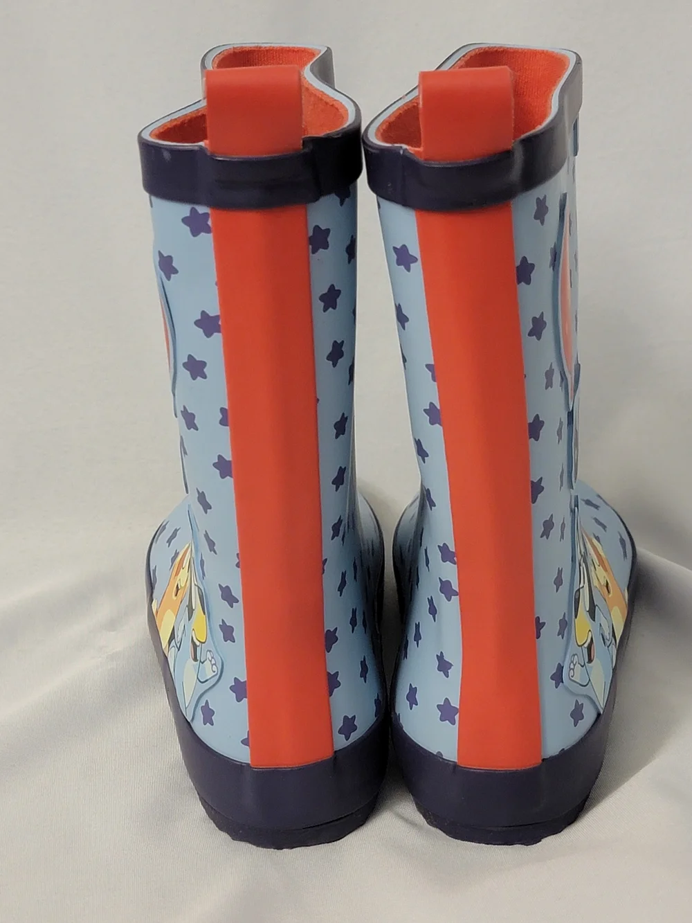 Bluey Light Blue Kids Rain Boots Size 11-12